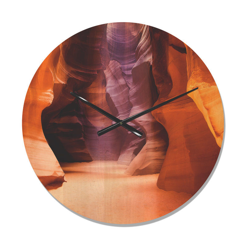 Horloge murale Upper Antelope Canyon, Moyen