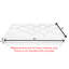 Matelas de futon en mousse viscoélastique Selsey-10354072-88857032-98270580