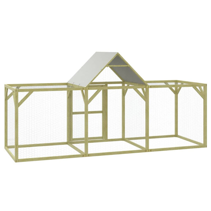 Lexie Chicken Run, 150cm H x 300cm W x 100cm D