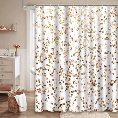 Rideau de douche Sequins Confetti