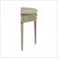 Table basse en grège récupérée vintage avec rangement pour vestibule et amp; Salon