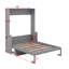 Grand lit escamotable avec bureau, DEL et USB-320690125