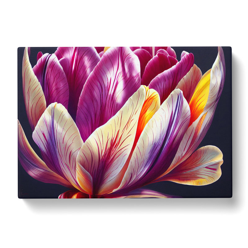 Beaming Flower - Wrapped Canvas, 40cm H x 60cm W x 3cm D
