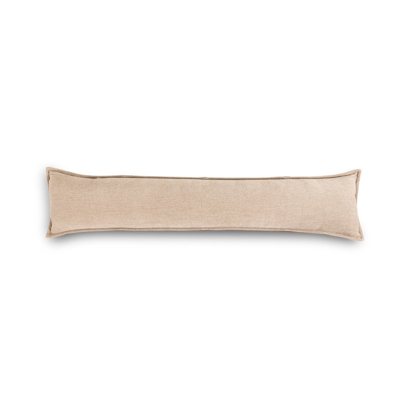 Trenton Throw Pillow, Nubuck Tobacco, Rectangular 13"H x 49"W
