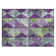 Machine Washable Indoor/Outdoor Cinead ACN1721 Purple Rug