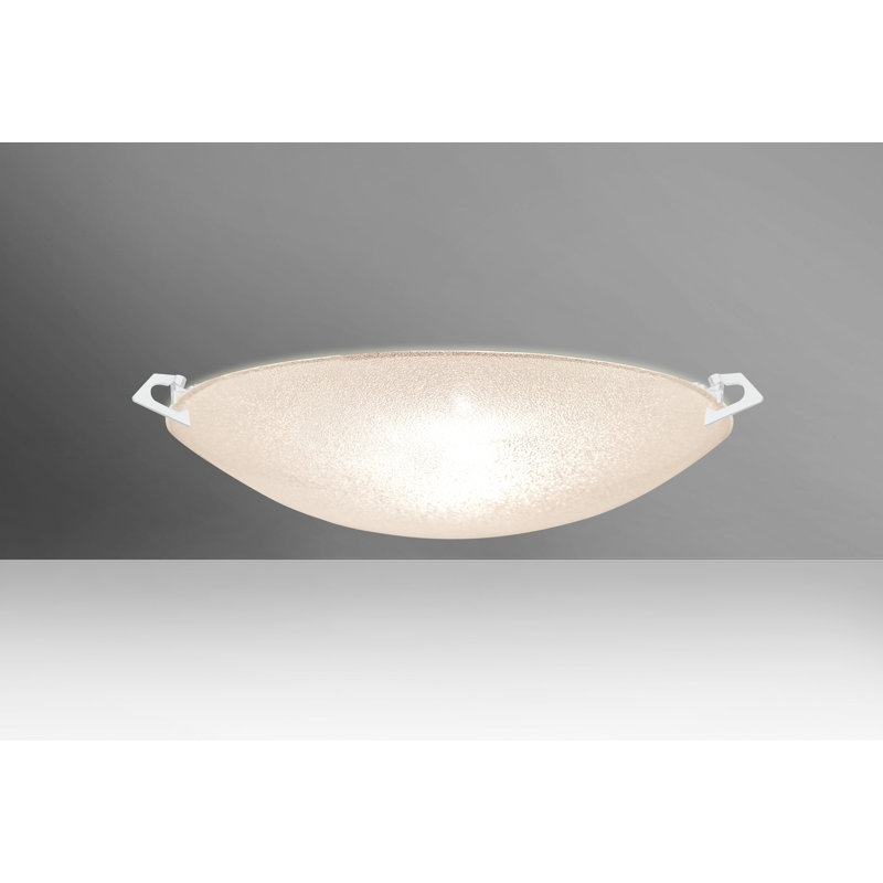 Plafonnier encastré d’extérieur 2 ampoules Sonya, Blanc
