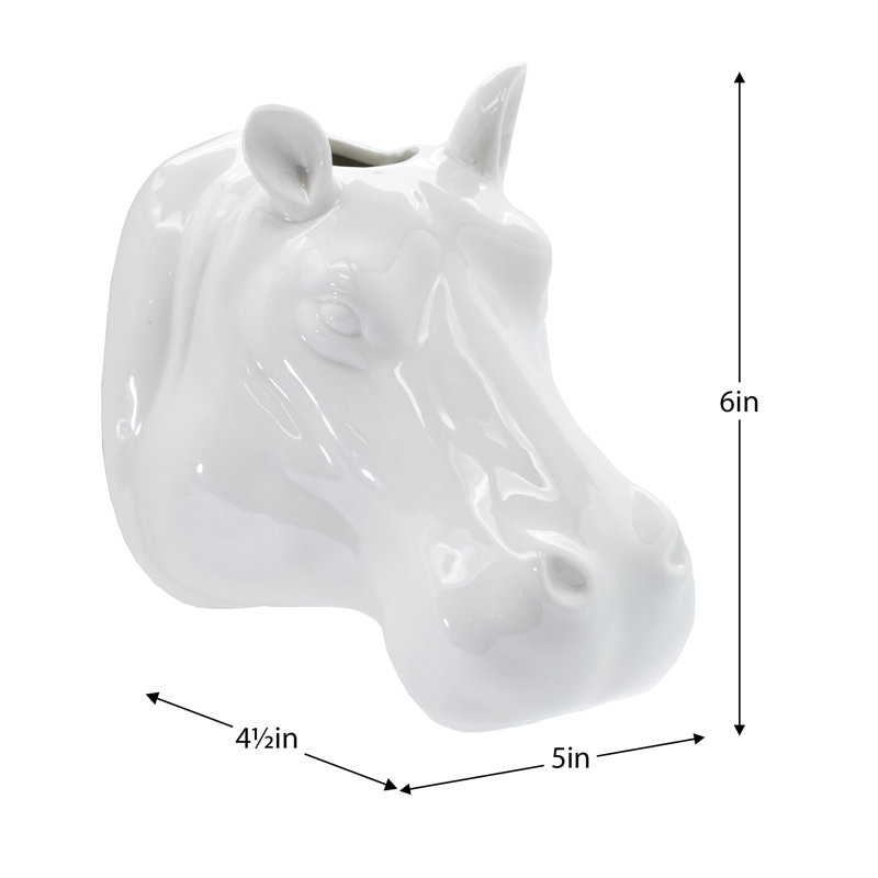 Vase mural en porcelaine Freya
