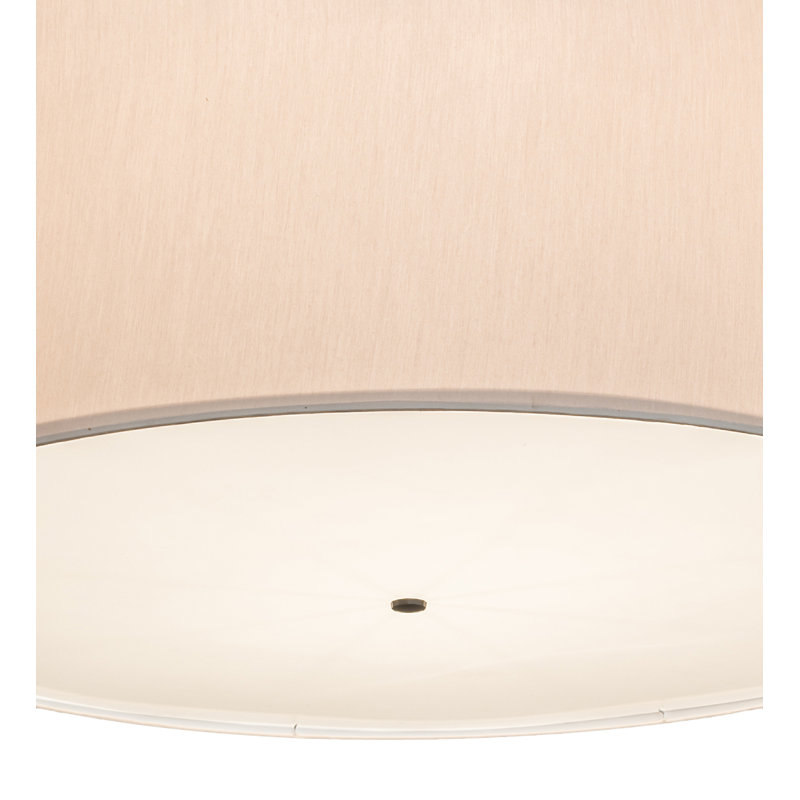 48" Wide Cilindro Natural Textrene Pendant