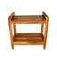 Banc de douche en teck Eleganto
