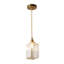 1 - Light Brass Pendant