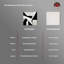 «Cubos Abstracts Canvas», art abstrait noir et blanc par Notoriart-104452507-112213625