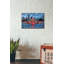 «Buckingham Fountain Lit», art mural sur toile-25769407