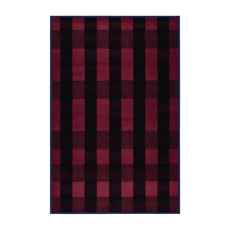 Tapis mauve lavable à la machine, Tapis de couloir 2 pi x 5 pi