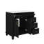 Meuble-lavabo de 36 pouces avec meuble-lavabo avec tiroir escamotable et 3 tiroirs-847304017