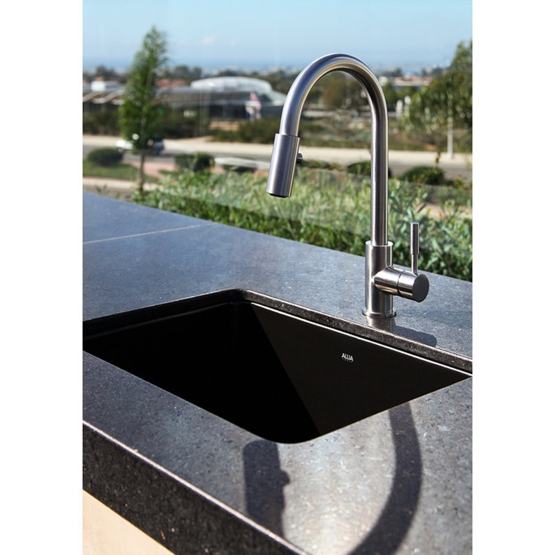 Lux Pull-Down Kitchen Faucet, Polished Chrome