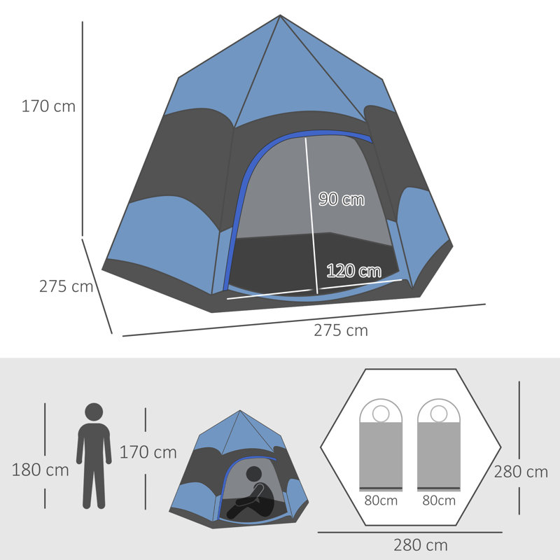 Brohel 6 Person Tent