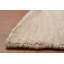 Tapis beige classique de style Gabbeh 8 x 8 avec des détails colorés délicats