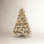 Pre-Lit Snow Flocked Christmas Tree with 11 Lighting Modes