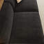 Coussin modulaire en mélange de polyester noir