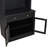 83.4"Tall Bookshelf Suite with LED Lighting, Modern Bookcases with Glass Doors and Drawers,2-Piece Set Storage Bookcase Suite with Open Shelves for Living Room,Home Office,Black