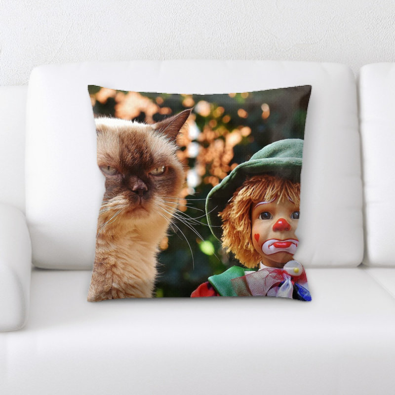 Doll Throw Pillow