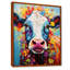 «Cow Whimsy» - Décoration murale encadrée-904278793-906564381
