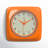 Orrwell Square Plastic Wall Clock 9.25 Inches-61326449