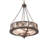 24" Wide Whispering Pines Inverted Pendant