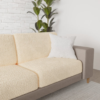 Stretchy Slipcover For Couch Cushion Cover - Easy To Clean & Durable - Comfort Collection