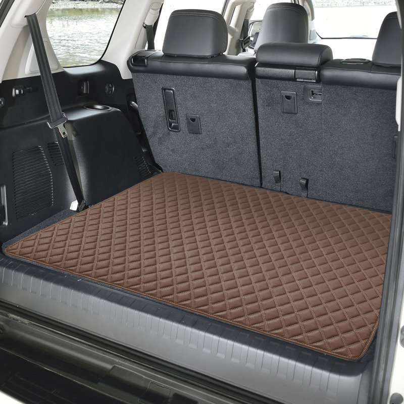 Tapis de porte antidérapant Odoms, Brun, L 40 po x l 32 po