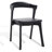 Carper 18.5'' H Leather Upholstered Oak Armchair-70605908