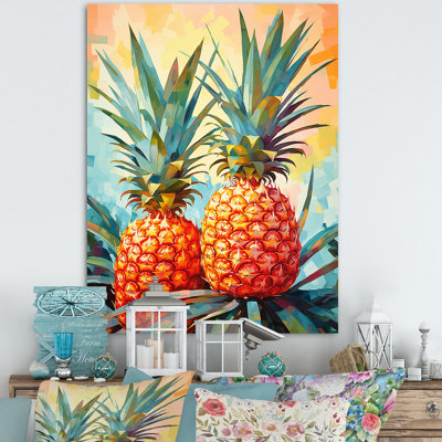 Sérénade ensoleillée à l'ananas