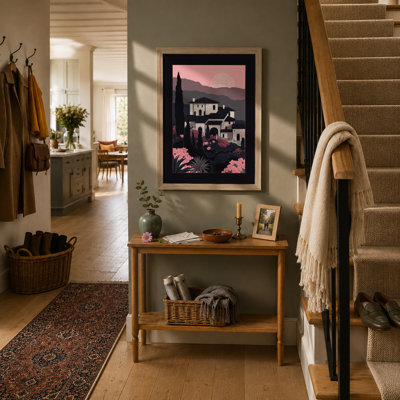 Mediterranean Villa Art Deco - Print
