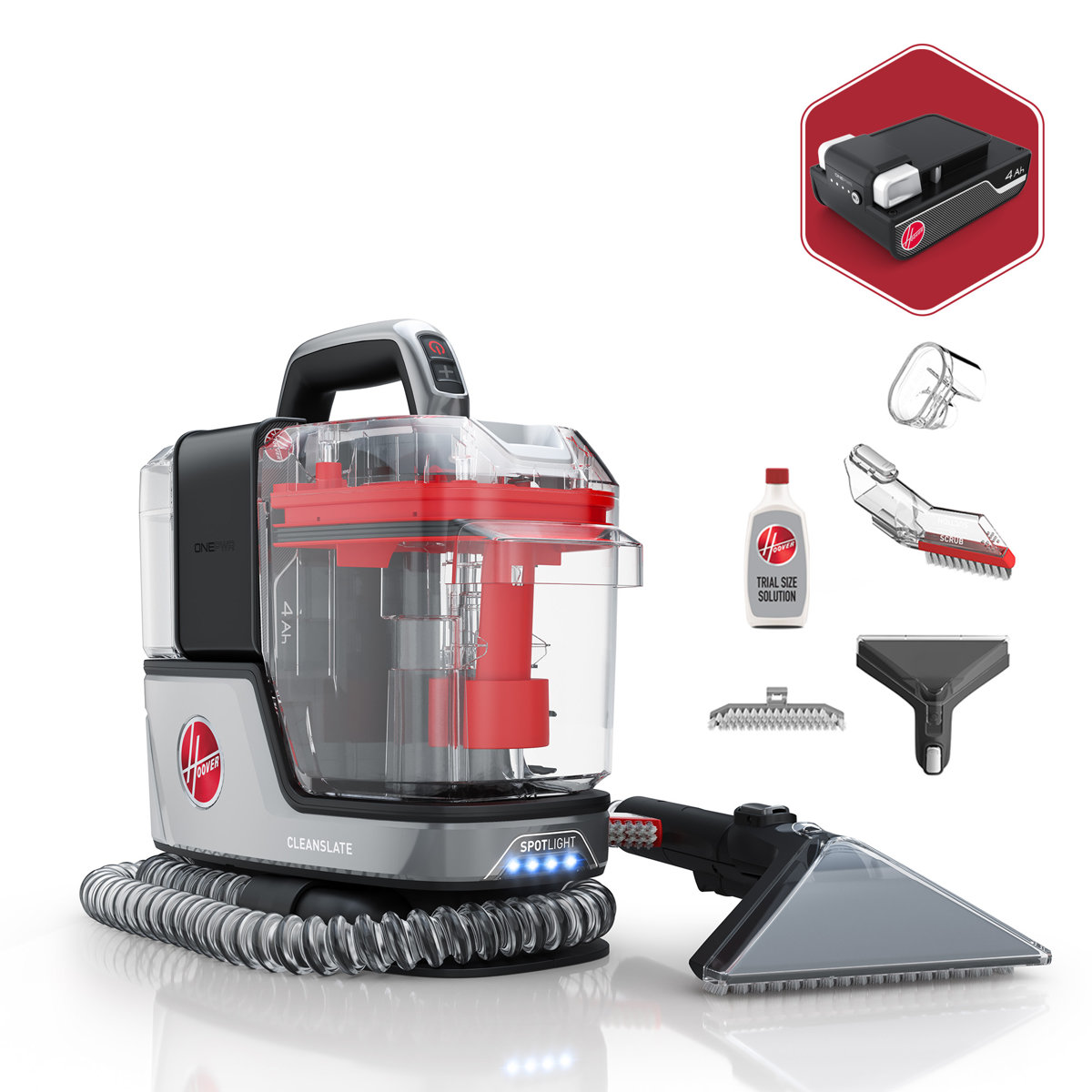 Hoover ONEPWR CleanSlate Cordless Vacuum Spot Cleaner Kit only 9.99: eDeal Info