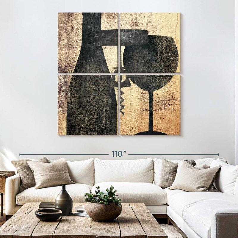 Yarlin Shadowy Kitchen I, 74" H x 74" W