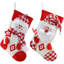 Snowman Santa Pack Hanging 3D Head Stocking