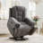 38.98" Wide Chenille Power Lift Assist Recliner With 8-Point Massage & Lumbar Heat USB/Type-C Ports & And Dual Hidden Cup Holders(Set Of 2)-2031961256