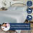 Fitted Sheet Sets 100% Organic Cotton Percale Weave Sheet, 400 Thread Count GOTS Certified, Smooth & Moisture-Wicking-101824496-101824500
