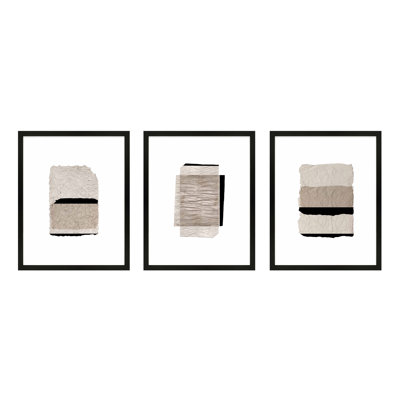 Zinfandel "Fiber" 3-Piece Print Set
