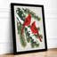 Winter Cardinals Botanical - Framed Print-1750697224-1750697226