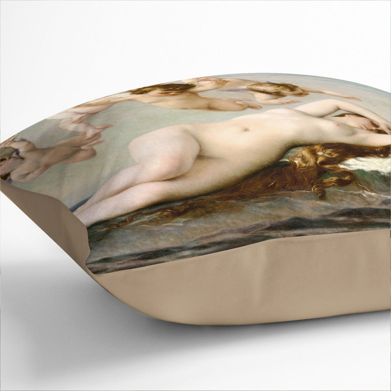 The Birth of Venus Vol.1 Scatter Cushion, Stone, 55cm H x 55cm W x 20cm D