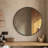 Willmetta Metal Flat Wall Mirror
