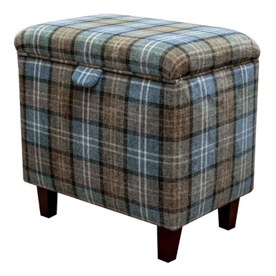 50.8cm Wide Rectangle Footstool Ottoman with Storage