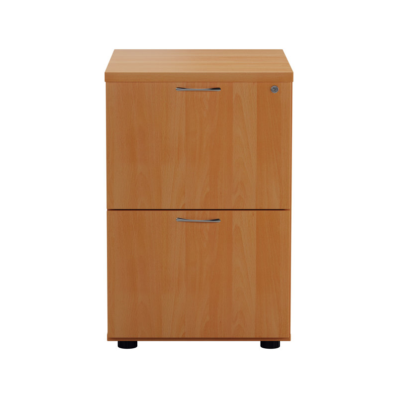 Buariki 46.4cm Wide 2 -Drawer File Cabinet, Beech