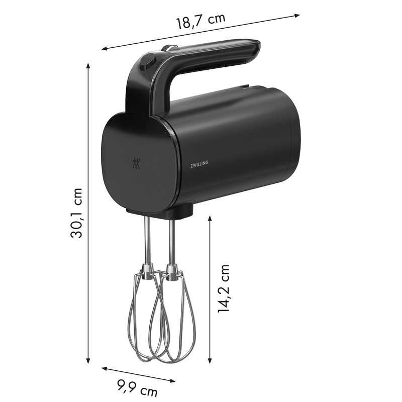 Xtend Cordless Hand Mixer (Battery Not Included)