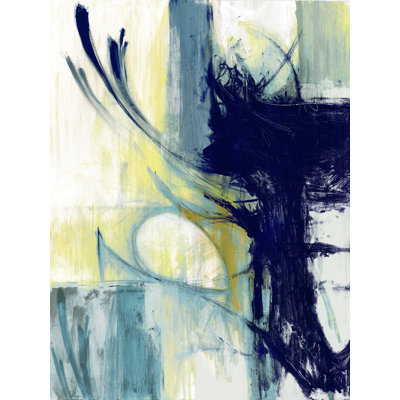 " Natural Navy Abstract "