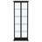 Speth 4-Shelf Display Curio Cabinet With LED Lighting Black