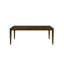 Ensemble de table de salle à manger extensible 5 pièces Contemporary et 4 chaises rembourrées beige clair-1342080084