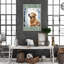 Une fille qui aimait les chiens, toile tendue sur toile-1290226829