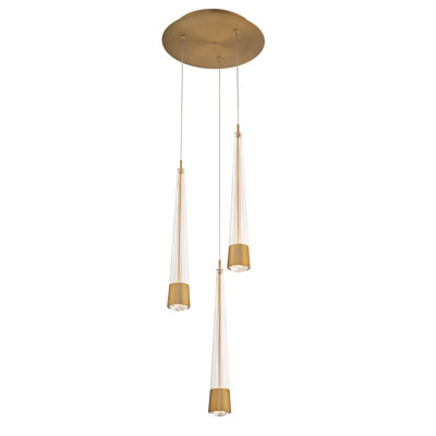 Quill Round Multi-Light 4-CCT Pendant